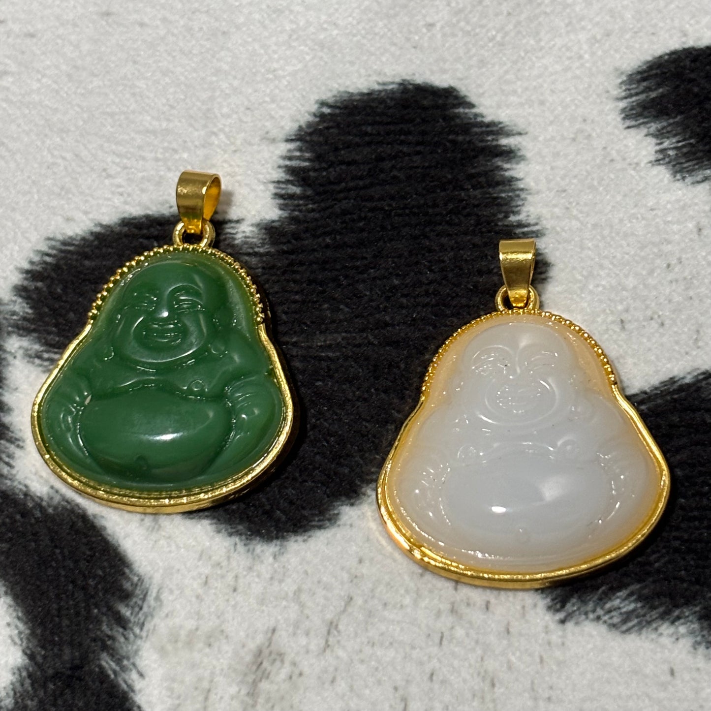 big jade gold buddha